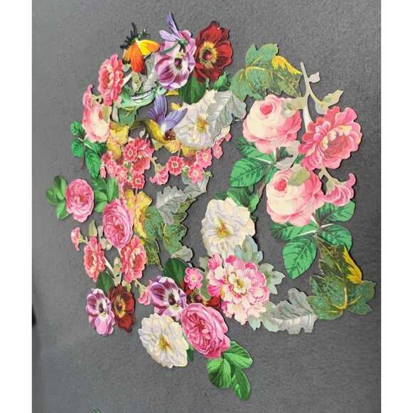 Anna Griffin Pretty Pop Up Card Making Kit Envelopes Embellishment Floral Die-C - Picture 13 of 15